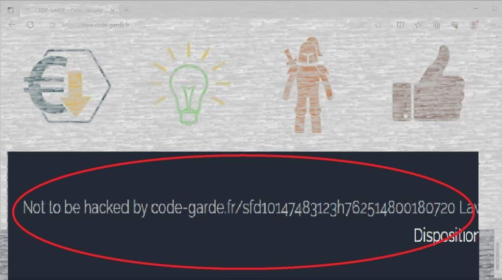 , Comment utiliser les code-gardes sur vos sites/serveurs/ordinateurs :